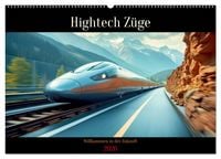 Produktbild: Hightech Z&uuml;ge (Wandkalender 2026 DIN A2 quer), CALVENDO Monatskalender