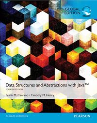 Produktbild: Data Structures and Abstractions with Java, Global Edition