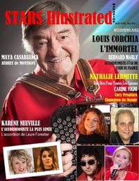 Produktbild: Stars Illustrated Magazine. Mai 2018. (Edition de luxe en couleurs imprimée sur papier glacé.)