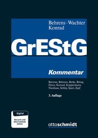 Produktbild: Grunderwerbsteuergesetz