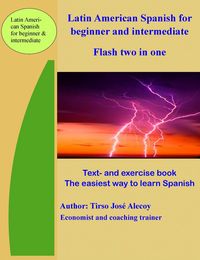 Produktbild: Latin American Spanish for Beginner and Intermediate, Flash Two In One (Autoayuda- Ebook, #4)