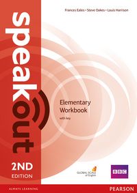 Produktbild: Speakout Elementary 2nd Edition Workbook with Key