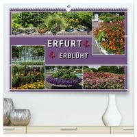 Produktbild: Erfurt erbl&uuml;ht (hochwertiger Premium Wandkalender 2027 DIN A2 quer), Kunstdruck in Hochglanz