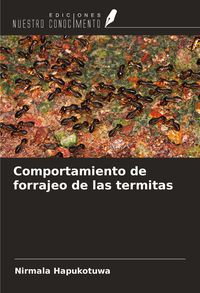 Produktbild: Comportamiento de forrajeo de las termitas