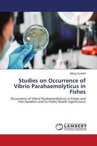 Produktbild: Studies on Occurrence of Vibrio Parahaemolyticus in Fishes