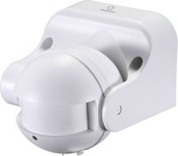 Produktbild: Renkforce 1362991 Aufputz, Aufbau, Wand HF-Bewegungsmelder 180&deg; Relais Wei&szlig; IP44