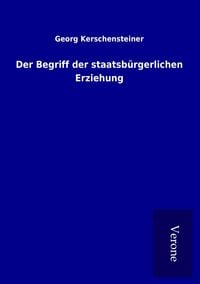 Produktbild: Der Begriff der staatsb&uuml;rgerlichen Erziehung