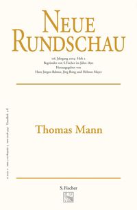 Produktbild: Neue Rundschau 2005/2