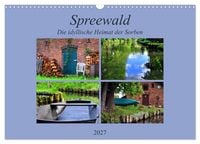 Produktbild: Spreewald - Idyllische Heimat der Sorben (Wandkalender 2027 DIN A3 quer), CALVENDO Monatskalender
