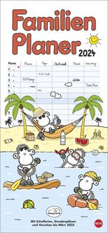Bild vom Artikel Sheepworld Familienplaner 2024. Familienkalender mit 5 Spalten. Liebevoll illustrierter Familien-Wandkalender mit Schulferien und Stundenplänen. vom Autor 