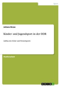 Produktbild: Kinder- und Jugendsport in der DDR