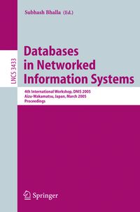 Produktbild: Databases in Networked Information Systems