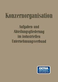 Produktbild: Konzern-Organisation