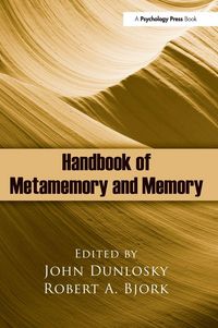Produktbild: Handbook of Metamemory and Memory