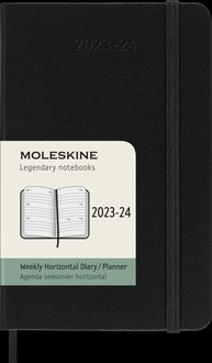 Bild vom Artikel Moleskine 18 Monate Wochenkalender 2023/2024, P/A6, 1 Wo = 2 Seiten, Horizontal, Hard Cover, Schwarz vom Autor 