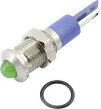Produktbild: TRU COMPONENTS 1605962 LED-Signalleuchte Gr&uuml;n 24V DC/AC 200 mcd