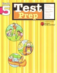 Produktbild: Test Prep: Grade 5 (Flash Kids Harcourt Family Learning)