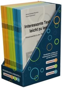 Produktbild: Regenbogen-Lesekiste II/ 30 B&uuml;chlein m. Lehrerkommentar