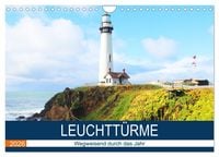 Produktbild: Leuchtt&uuml;rme - Wegweisend durch das Jahr (Wandkalender 2026 DIN A4 quer), CALVENDO Monatskalender