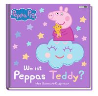 Produktbild: Peppa Pig: Wo ist Peppas Teddy? Mein Gutenacht-Klappenbuch