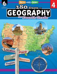 Produktbild: 180 Days of Geography for Fourth Grade