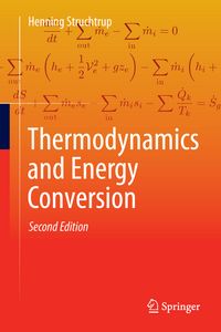 Produktbild: Thermodynamics and Energy Conversion