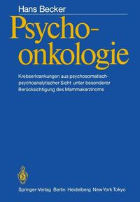 Produktbild: Psychoonkologie