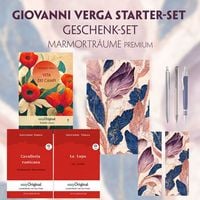 Produktbild: Vita dei campi Starter-Paket Geschenkset - 3 B&uuml;cher (mit Audio-Online) + Marmortr&auml;ume Schreibset Premium