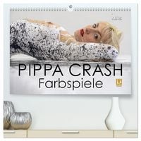 Produktbild: PIPPA CRASH - Farbspiele (hochwertiger Premium Wandkalender 2027 DIN A2 quer), Kunstdruck in Hochglanz