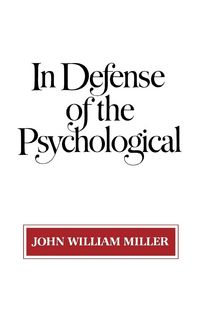 Produktbild: In Defense of the Psychological