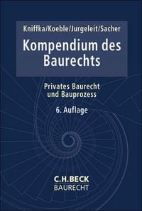 Produktbild: Kompendium des Baurechts