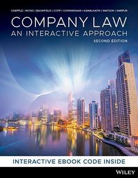 Produktbild: Company Law: An Interactive Approach, 2nd Edition