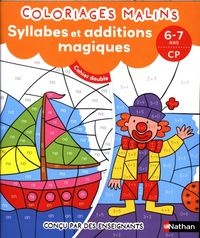 Produktbild: Syllabes et additions magiques, 6-7 ans, CP : cahier double