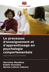 Produktbild: Le processus d'enseignement et d'apprentissage en psychologie comportementale
