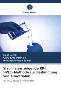 Produktbild: Stabilit&auml;tsanzeigende RP- HPLC-Methode zur Bestimmung von Almotriptan