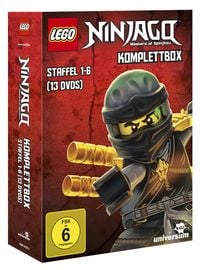 Produktbild: LEGO Ninjago - Komplettbox/Staffel 1-6 [13 DVDs]
