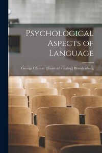 Produktbild: Psychological Aspects of Language