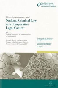 Produktbild: National Criminal Law in a Comparative Legal Context.