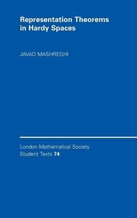 Produktbild: Representation Theorems in Hardy Spaces