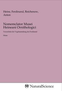 Produktbild: Nomemclator Musei Heineani Ornithologici
