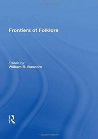 Produktbild: Bascom, W: Frontiers Of Folklore/h