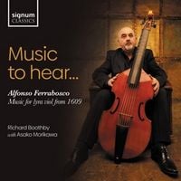 Produktbild: Boothby, R: Music to hear-Music for Lyra Viol from 1609