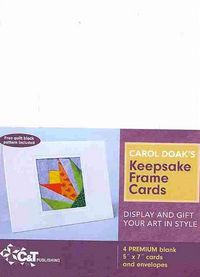 Produktbild: Doak, C: Carol Doaks Keepsake Frame Cards: White