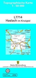 Produktbild: Haslach Kinzig 1 : 50 000