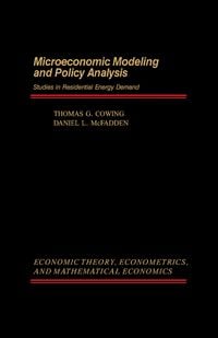 Produktbild: Microeconomic Modeling and Policy Analysis