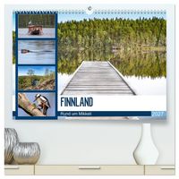 Produktbild: Finnland, Rund um Mikkeli (hochwertiger Premium Wandkalender 2027 DIN A2 quer), Kunstdruck in Hochglanz