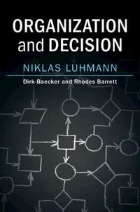 Produktbild: Organization and Decision