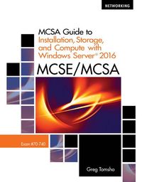 Produktbild: Tomsho, G: McSa Guide to Installation, Storage, and Compute