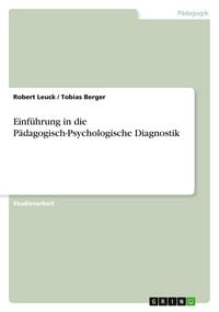 Produktbild: Einf&uuml;hrung in die P&auml;dagogisch-Psychologische Diagnostik