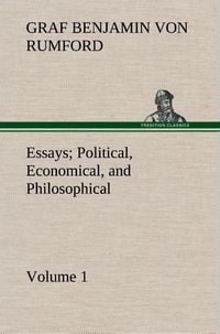 Produktbild: Essays Political, Economical, and Philosophical - Volume 1